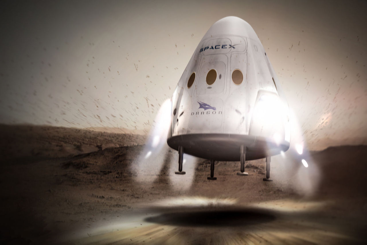 SpaceX kommer inte att skicka Red Dragon till Mars 2018