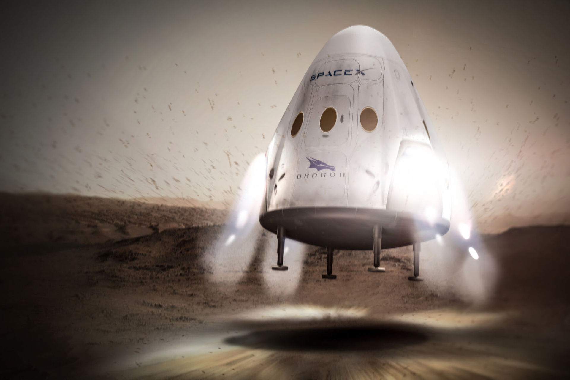 SpaceX kommer inte att skicka Red Dragon till Mars 2018
