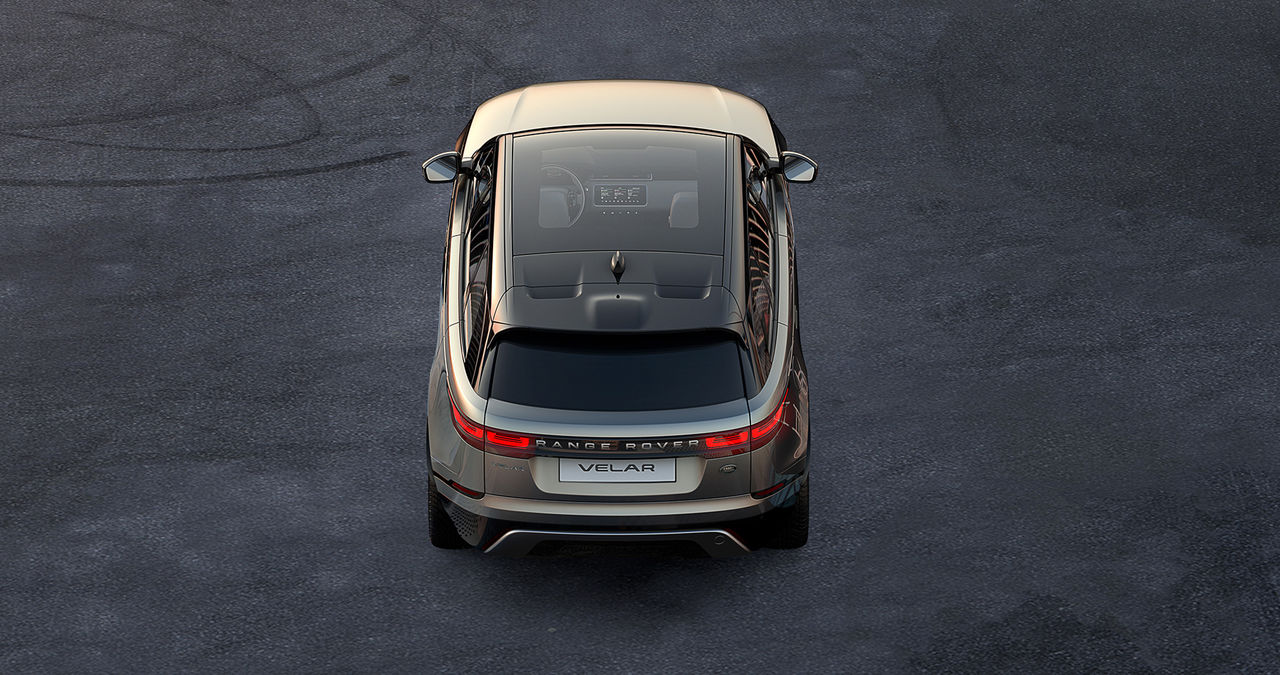Range Rover visar lite av nyheten Velar