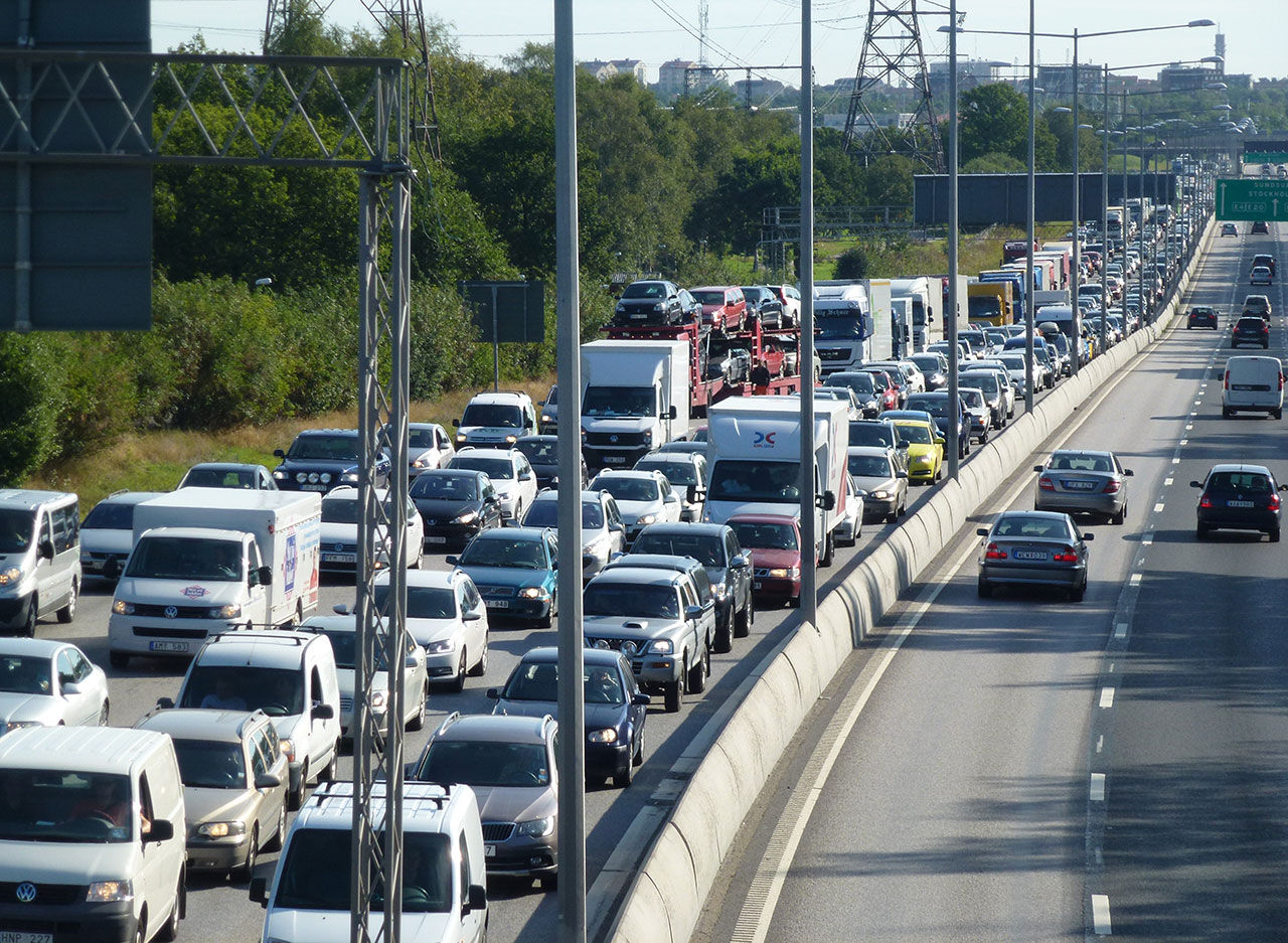 Här är bilköerna värst i Sverige