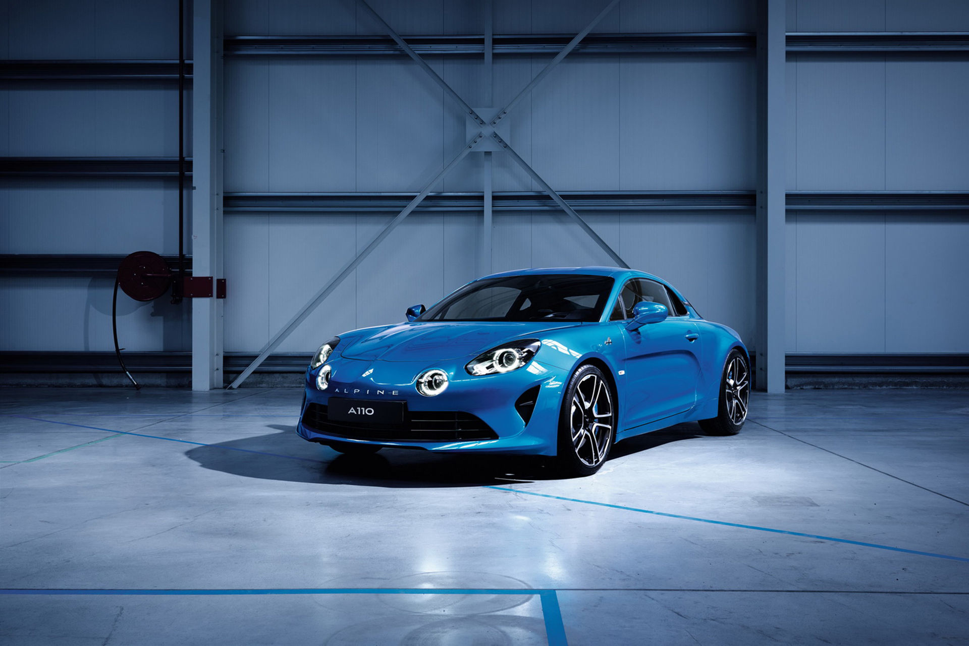 Första bilderna på nya Alpine A110 är här