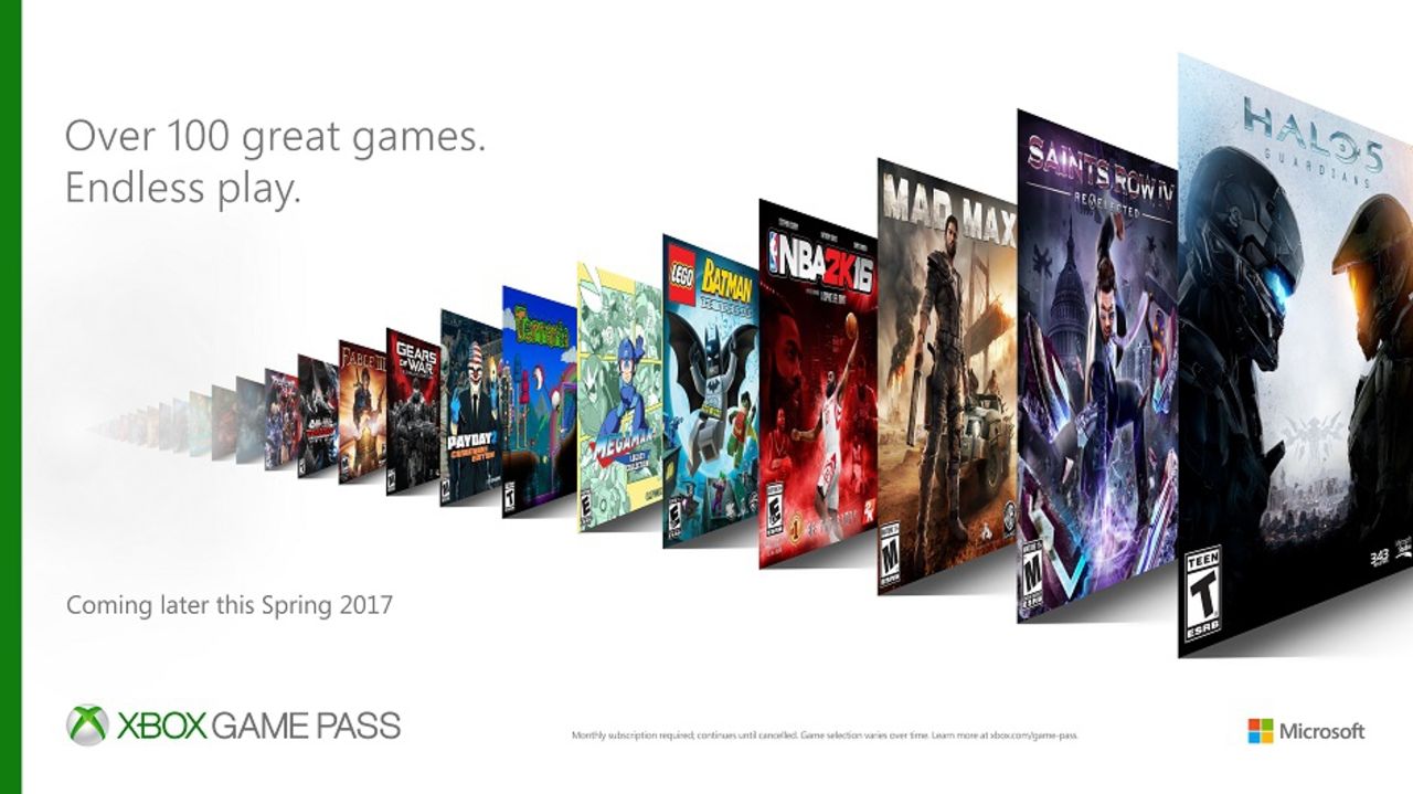 Xbox Game Pass är en ny prenumerationstjänst för Xbox