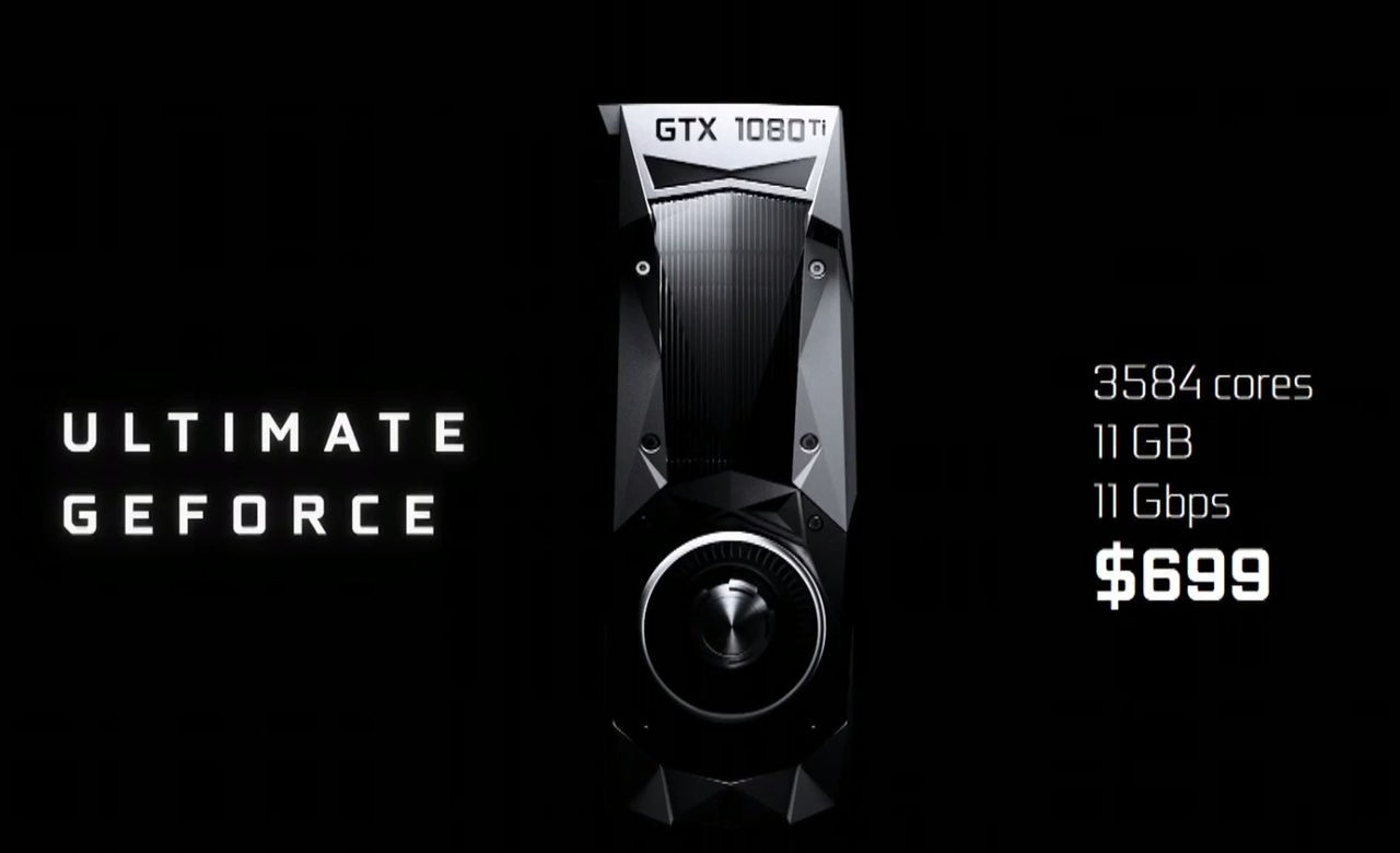 Nvidia visar upp GTX 1080 Ti