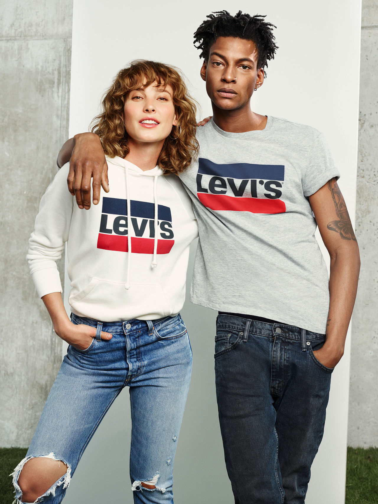 Levi's återanvänder sin gamla Sportswear-logga