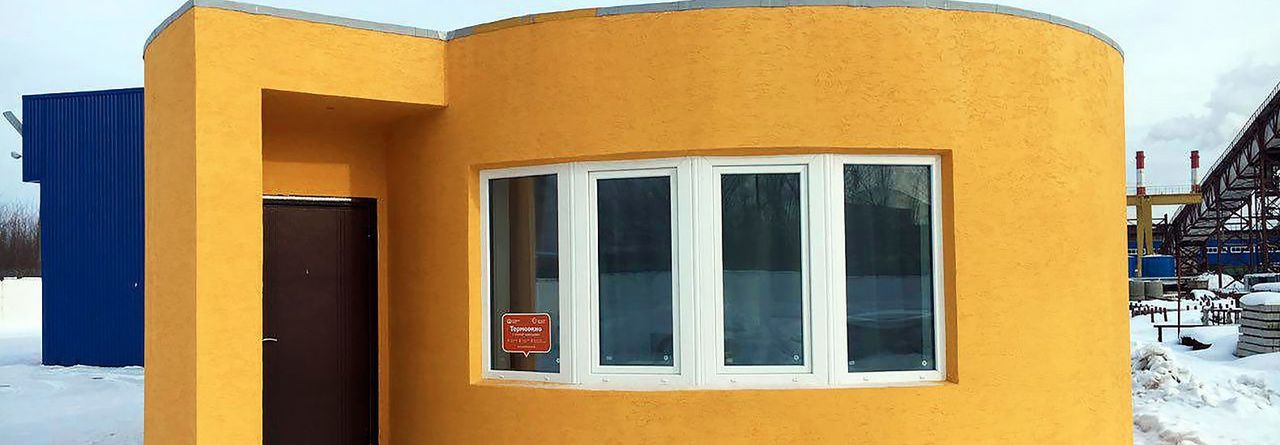 Gulligt litet hus 3D-utskrivet på 24 timmar