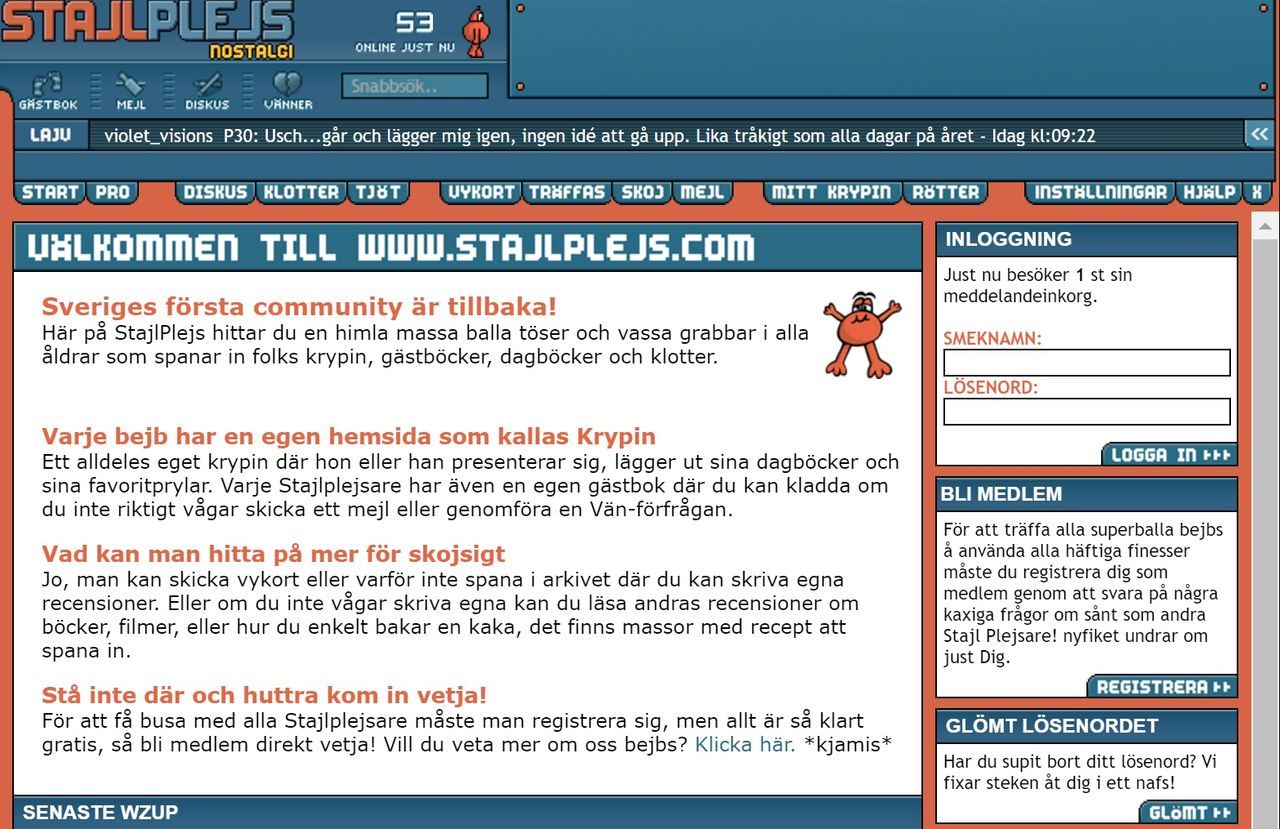Stajlplejs är ute nu