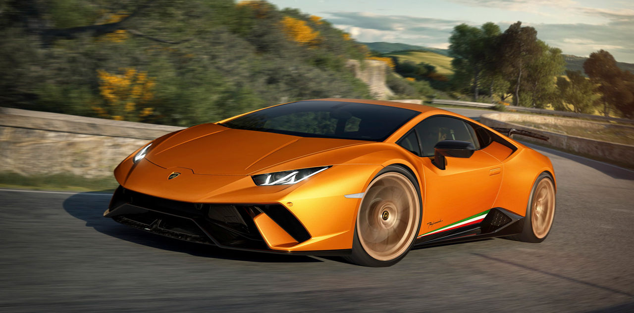 Lamborghini visar Huracán Performante