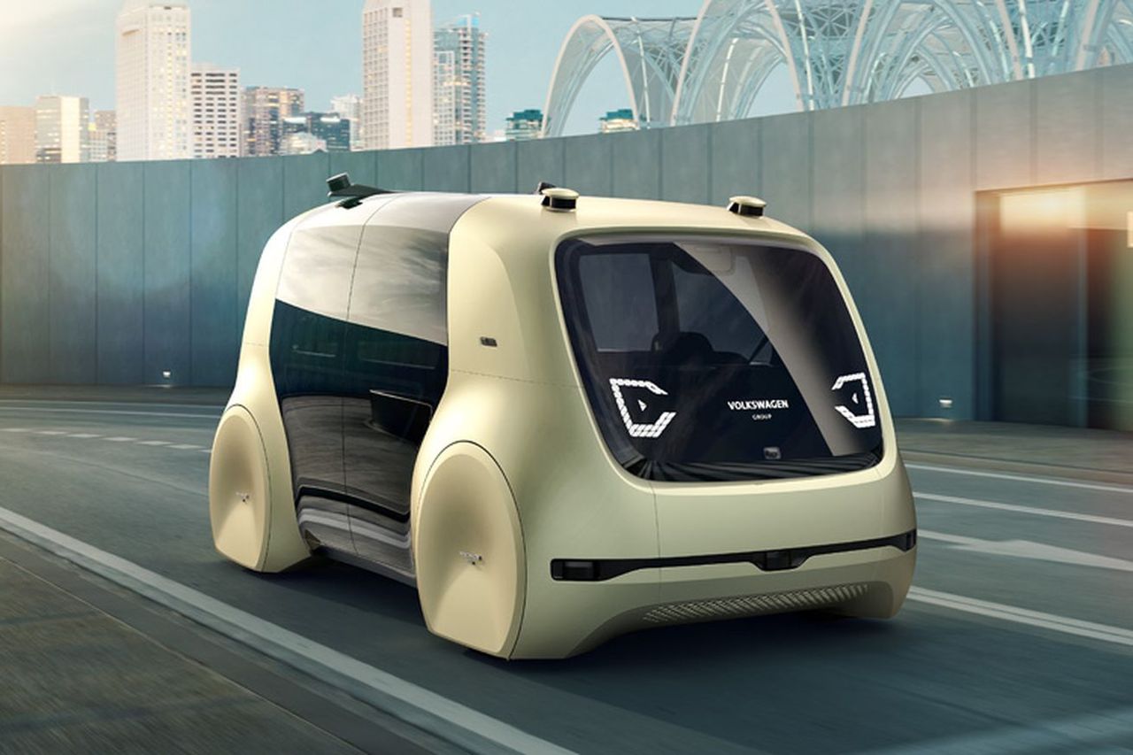 Volkswagen visar upp koncept på självkörande bil