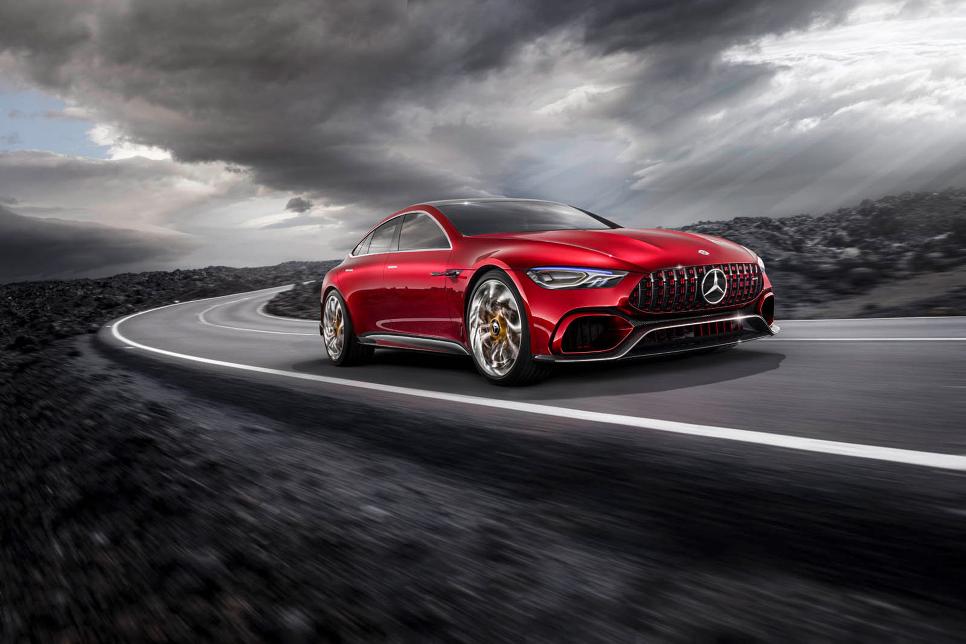 Mercedes presenterar AMG GT Concept