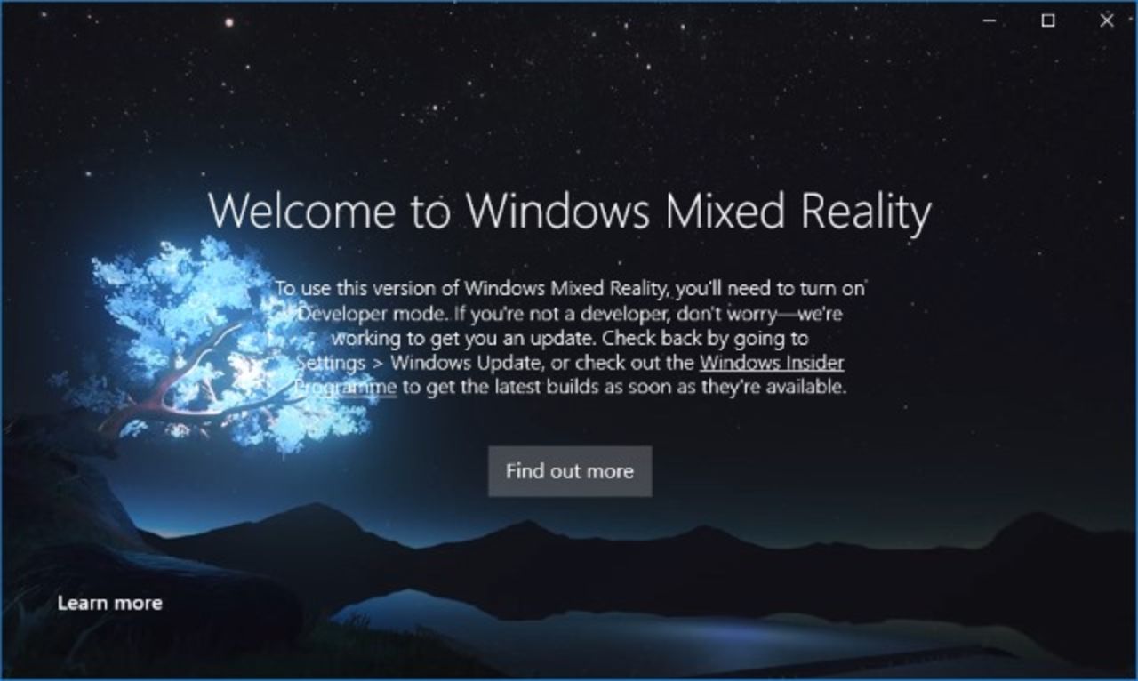 Testa mixed reality i Windows 10