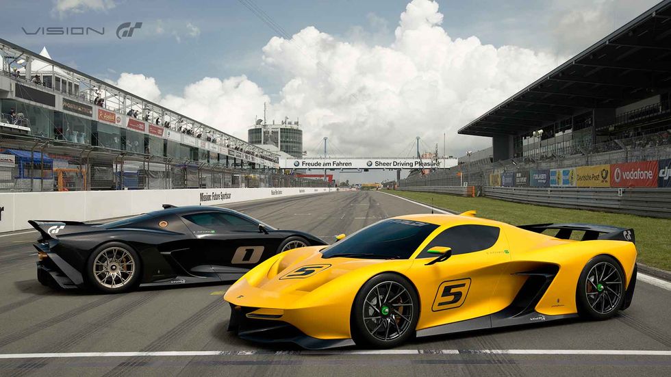 Gran Turismo Sport-trailer visar upp Fittipaldi EF7 Vision
