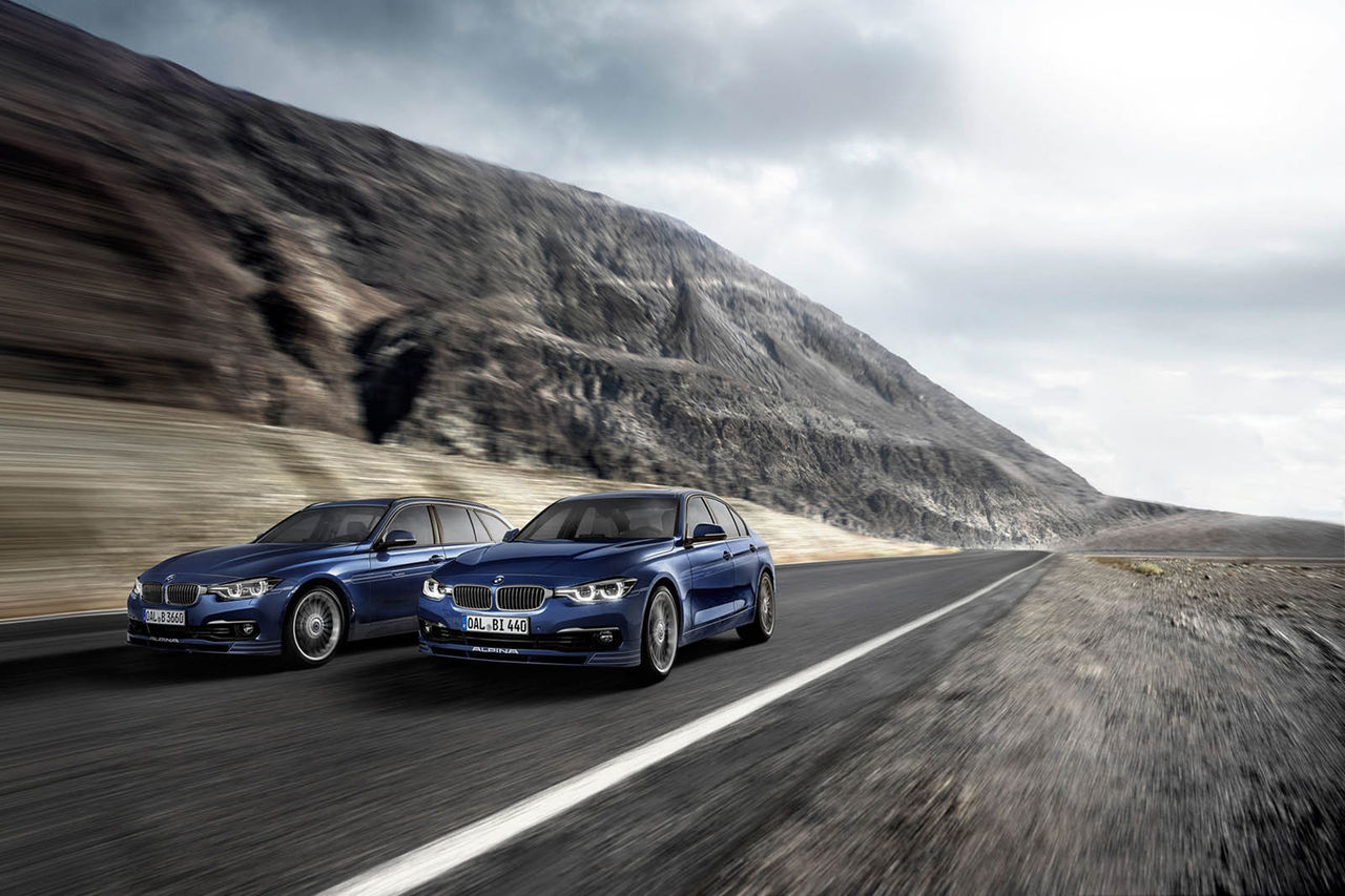 Alpina visar B3, B4 och B5