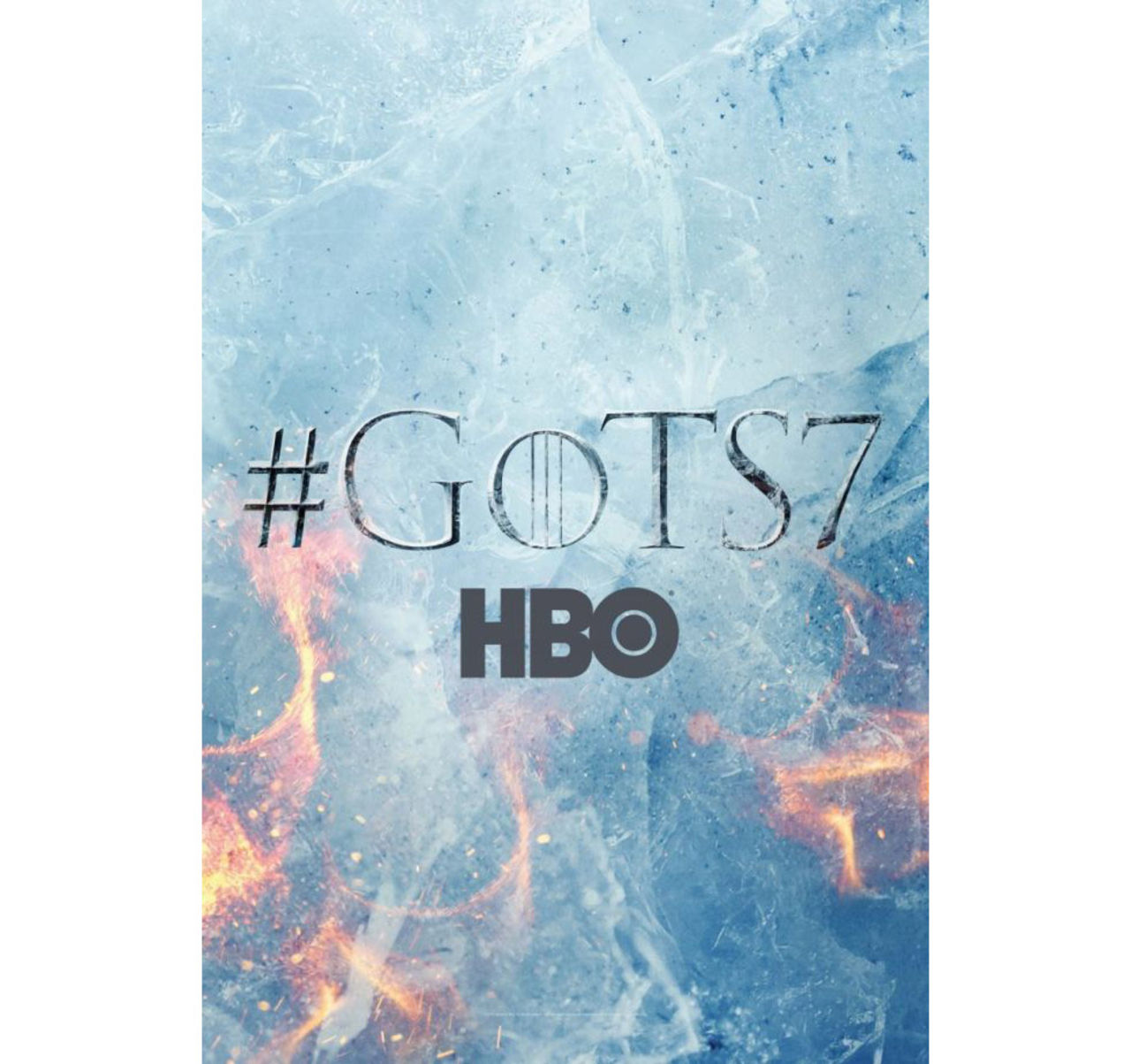 Första affischen för Game of Thrones sjunde säsong