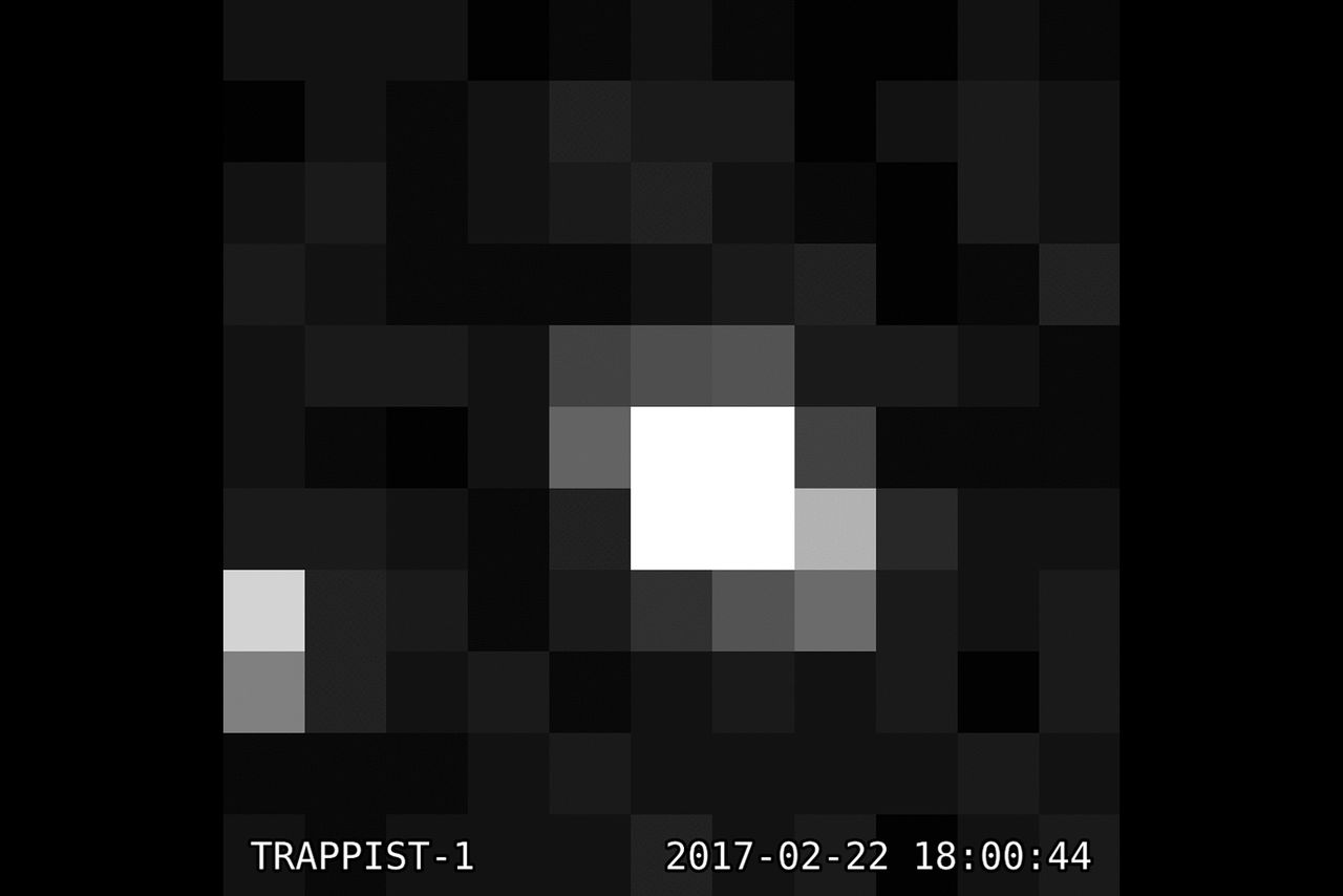 NASA visar första bilden på stjärnan Trappist-1