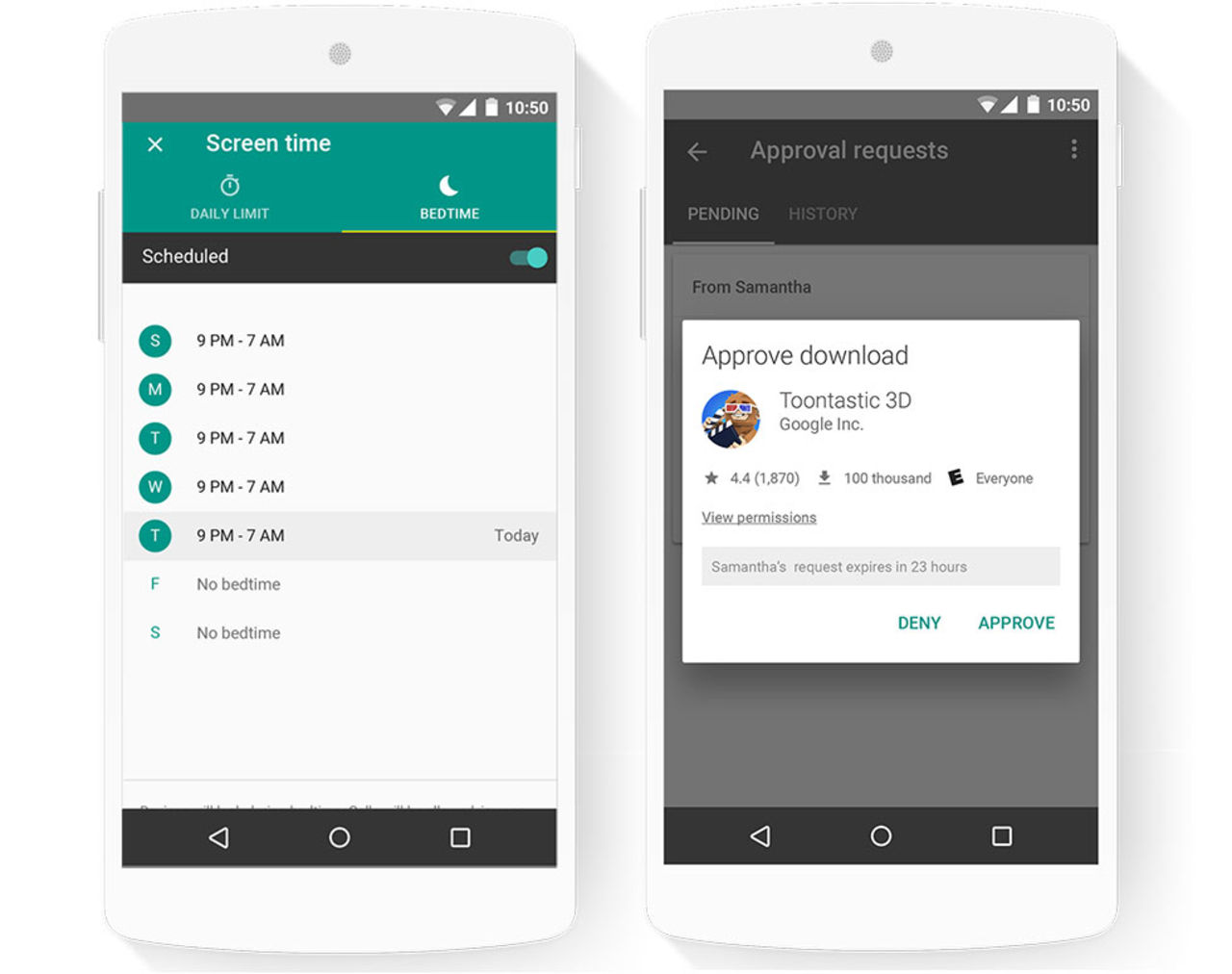 Google Family Link låter föräldrar hålla koll på barnens mobilanvändning