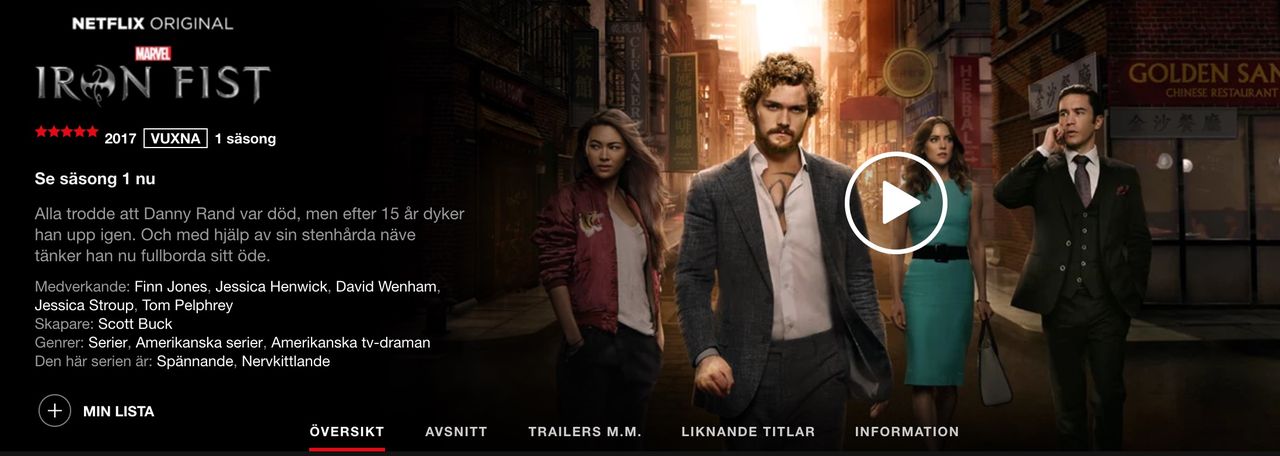 Iron Fist är här
