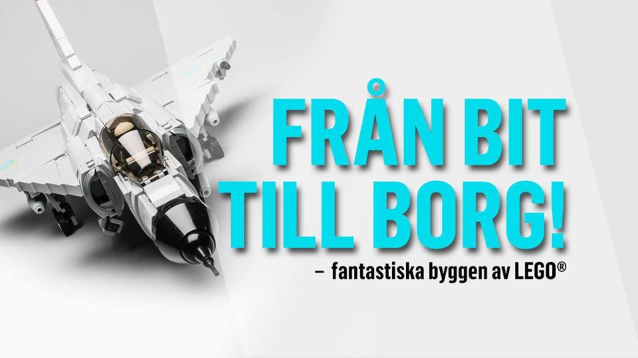 LEGO-mässa i Linköping i helgen