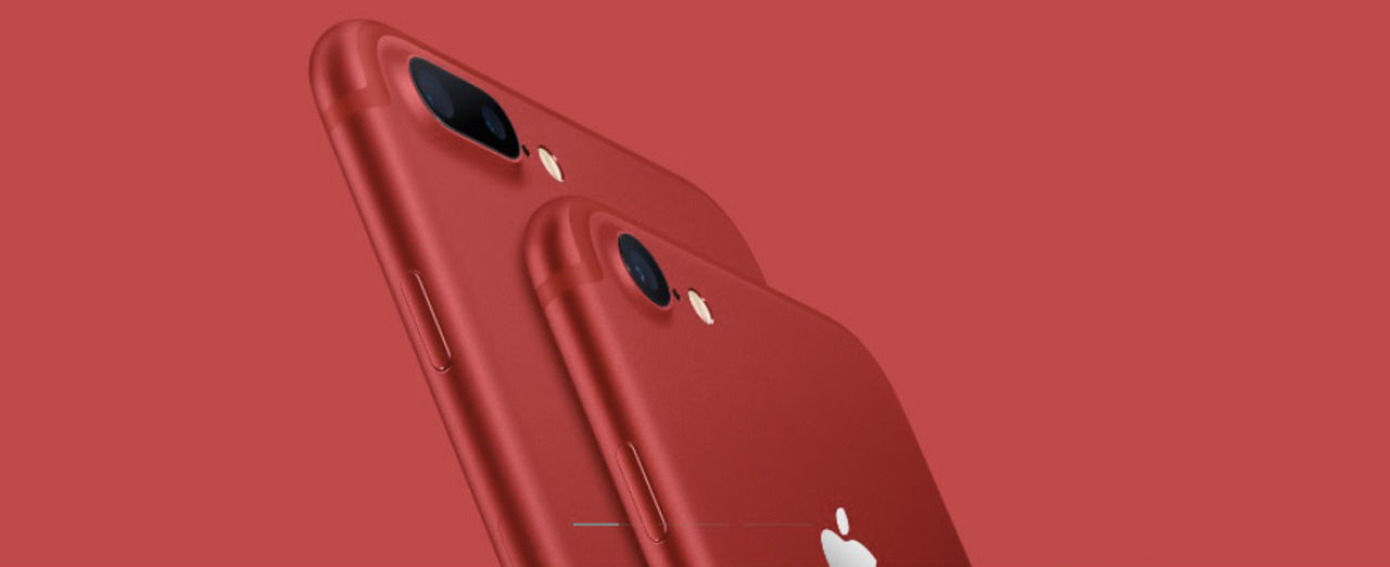 Apple släpper iPhone 7 i RED-version