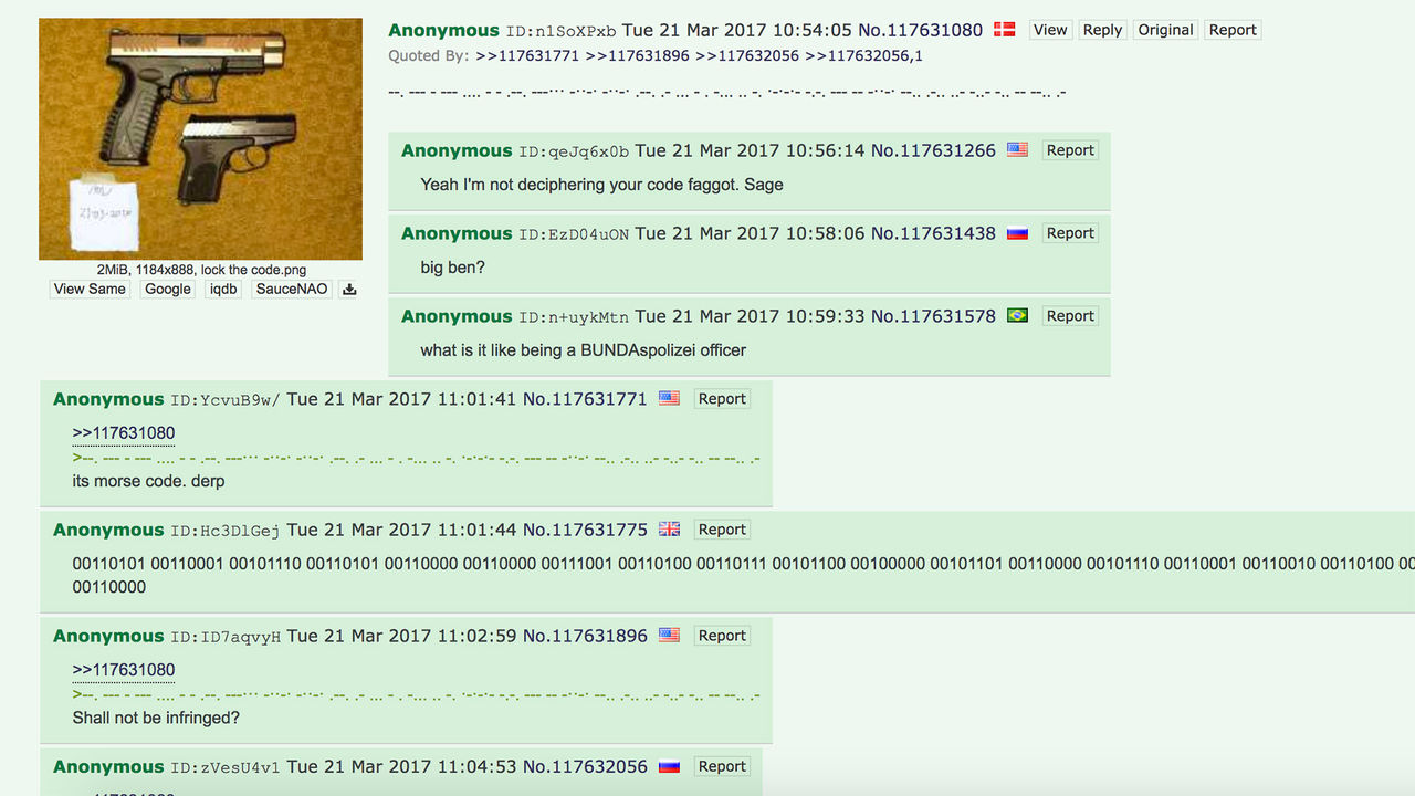 Förvarnade någon på 4chan om terrorattentatet i London?