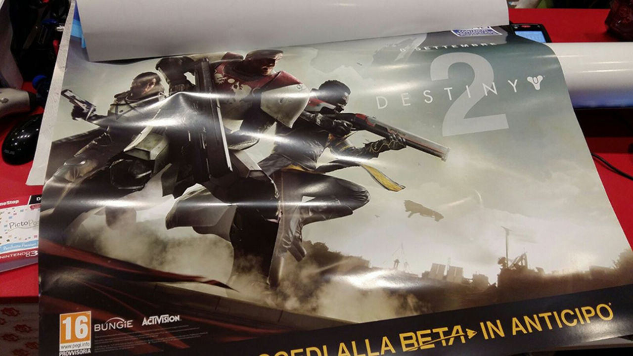 Läckta affischer antyder släppdatum för Destiny 2