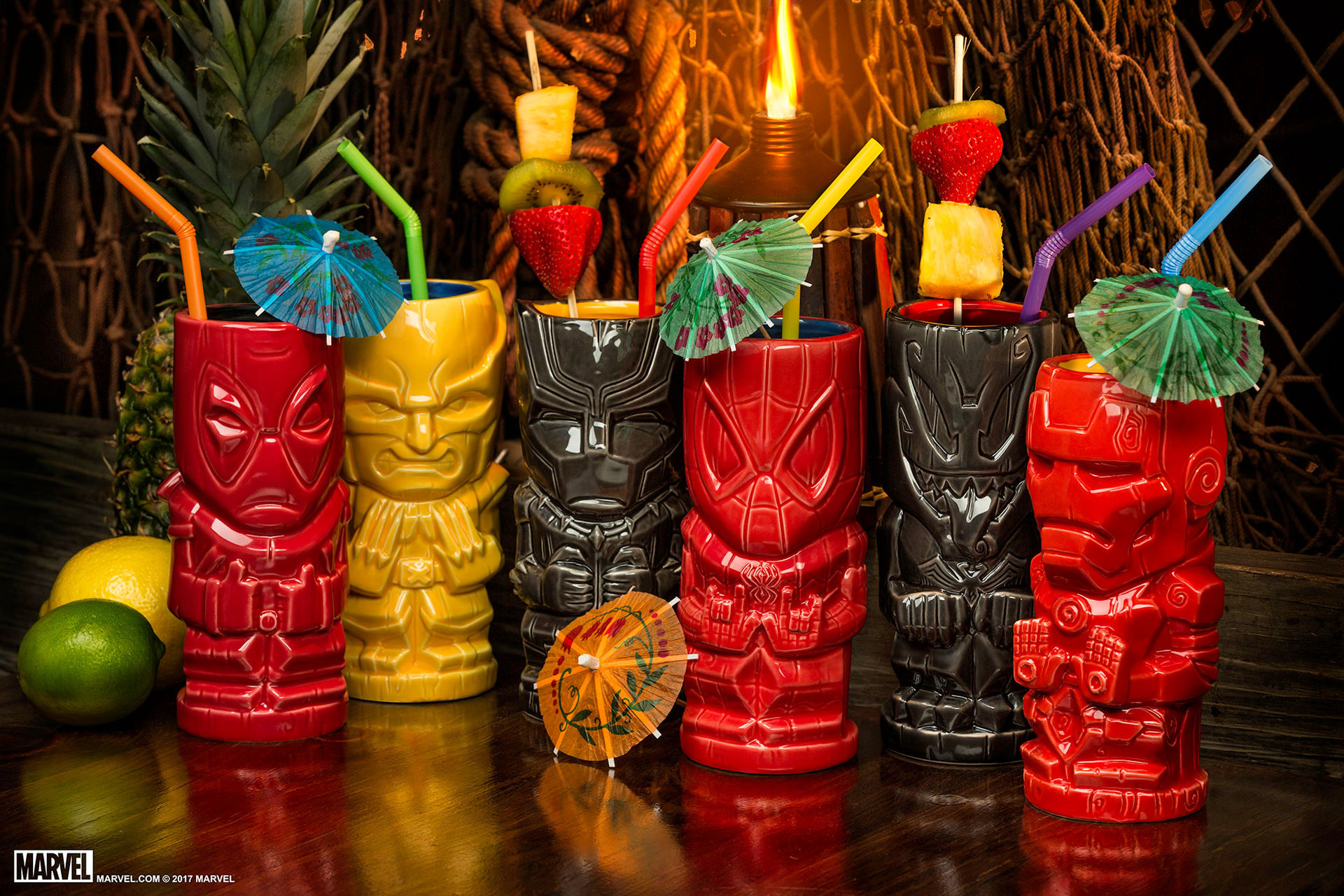 Nördiga tiki-muggar