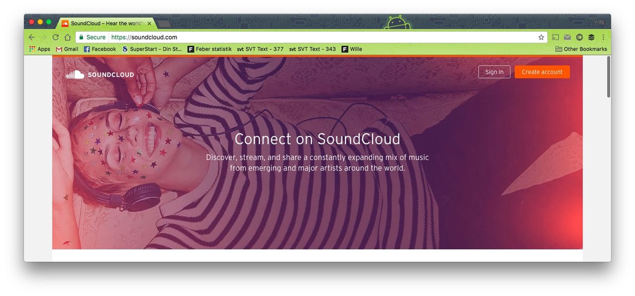 SoundCloud lånar 70 miljoner dollar