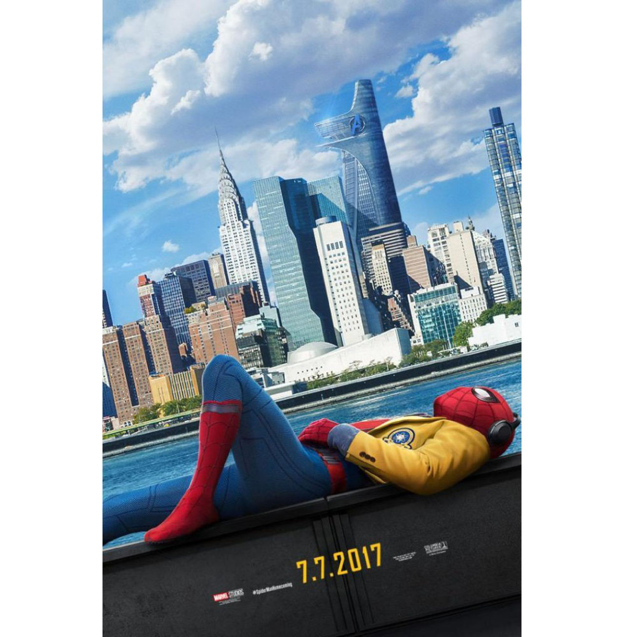 Första affischen för Spider-Man: Homecoming