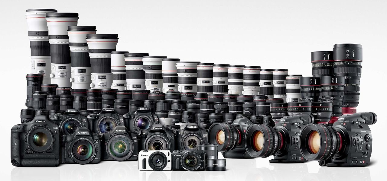 Canon jobbar på ny teknik för objektiv