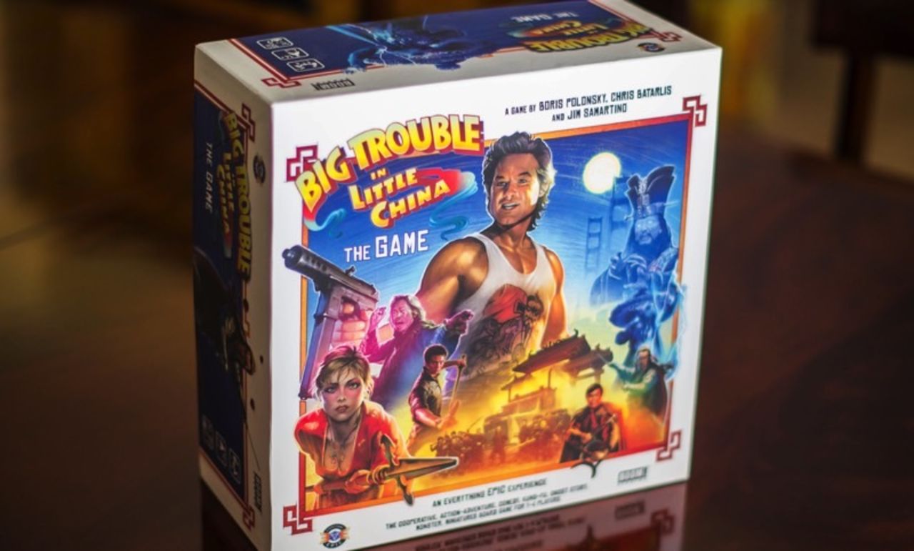 Brädspel baserat på Big Trouble in Little China på gång