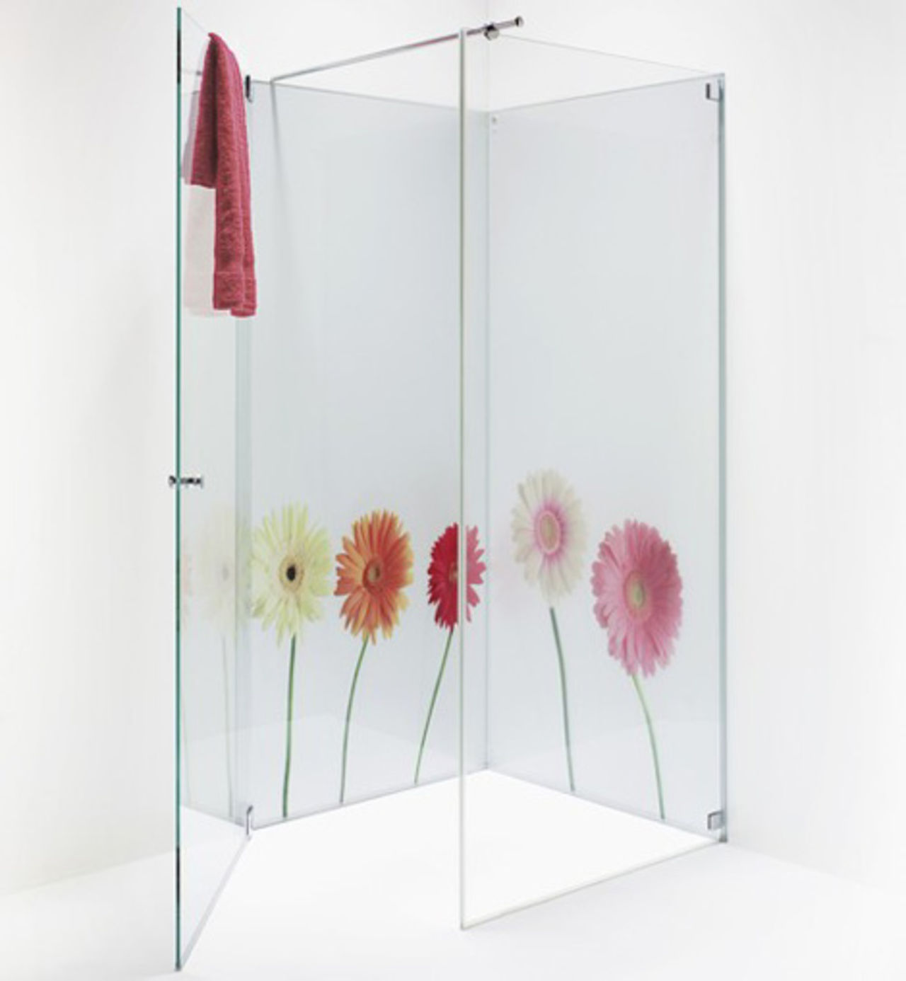 Uppiggande blommig dusch