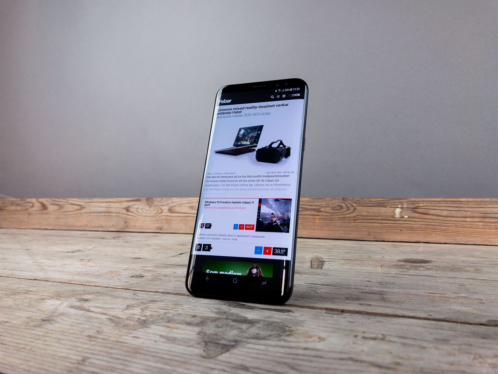 Vi har testat Samsung Galaxy S8+