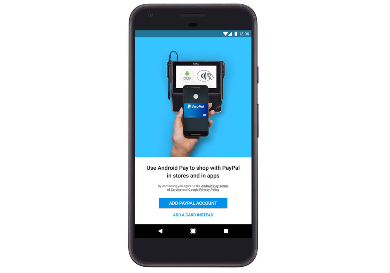 Android Pay fungerar nu med PayPal