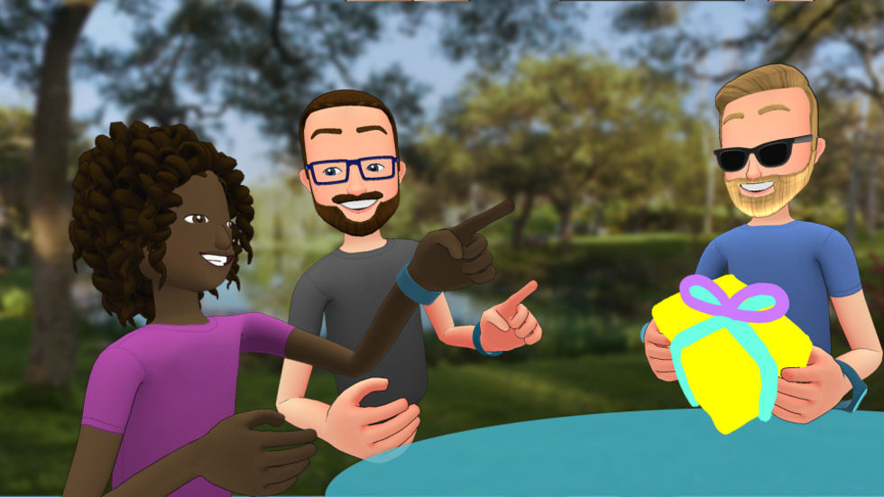 Häng med dina polare i VR på Facebook Spaces