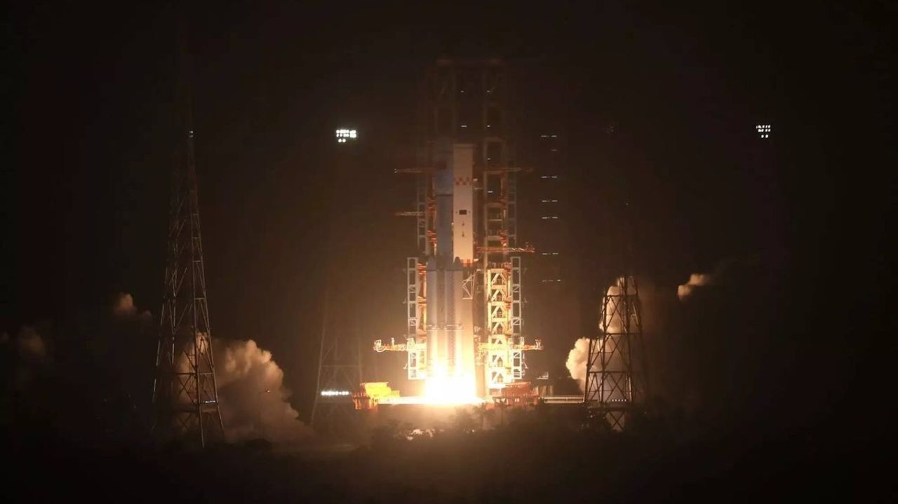 Kina har skickat upp fraktskepp till rymden