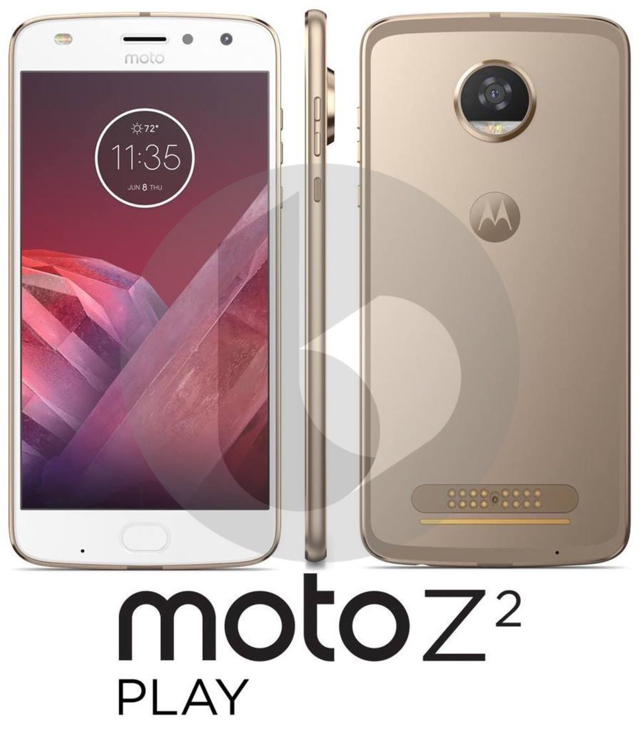 Första bilden på Moto Z2 Play