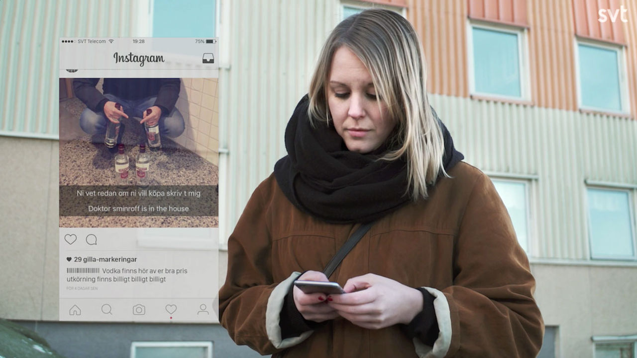 SVT gör reportage om Instagram-langare