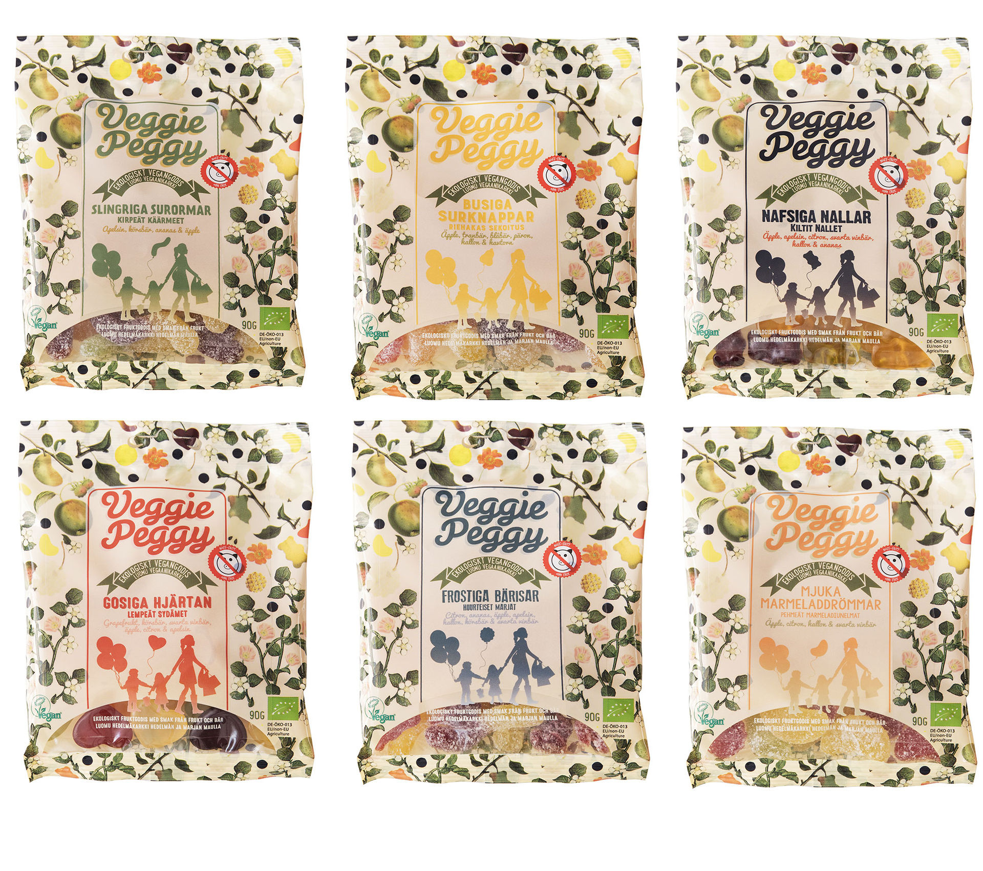Veggie Peggy - nytt ekologiskt vegangodis