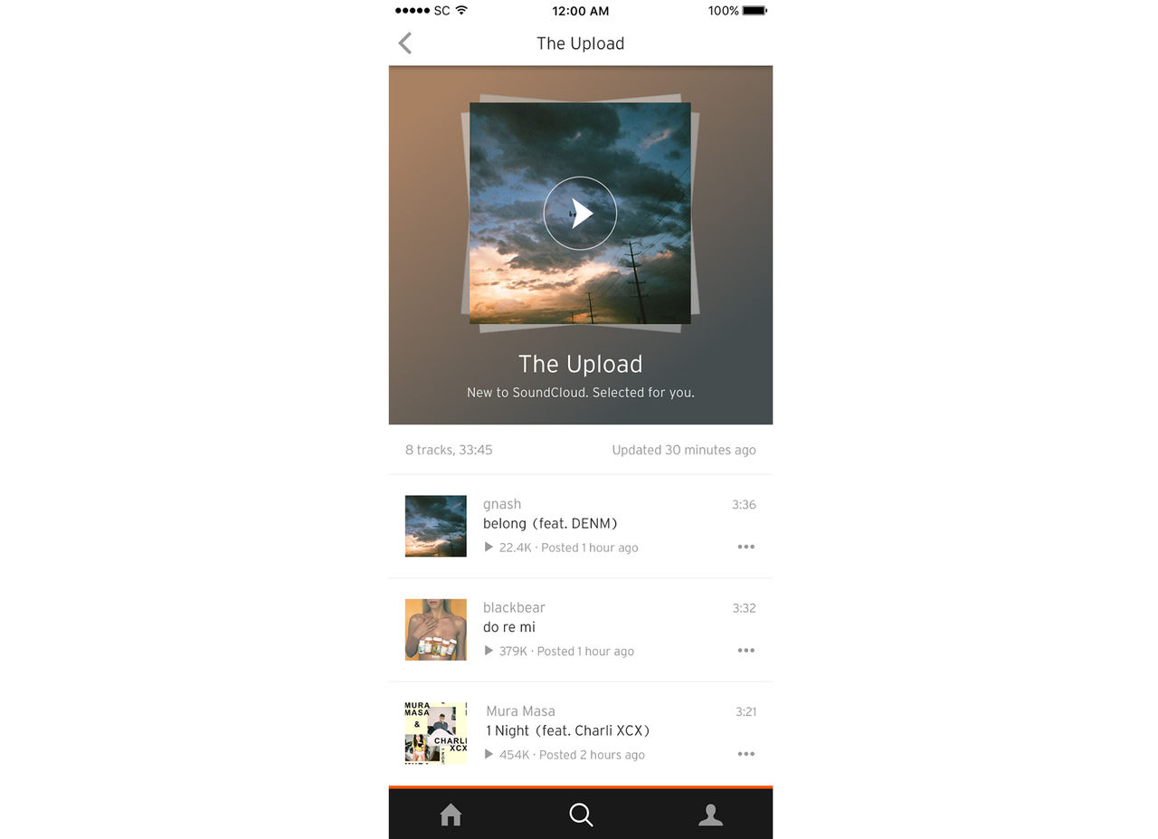 Soundcloud gör det lättare att hitta nyheter