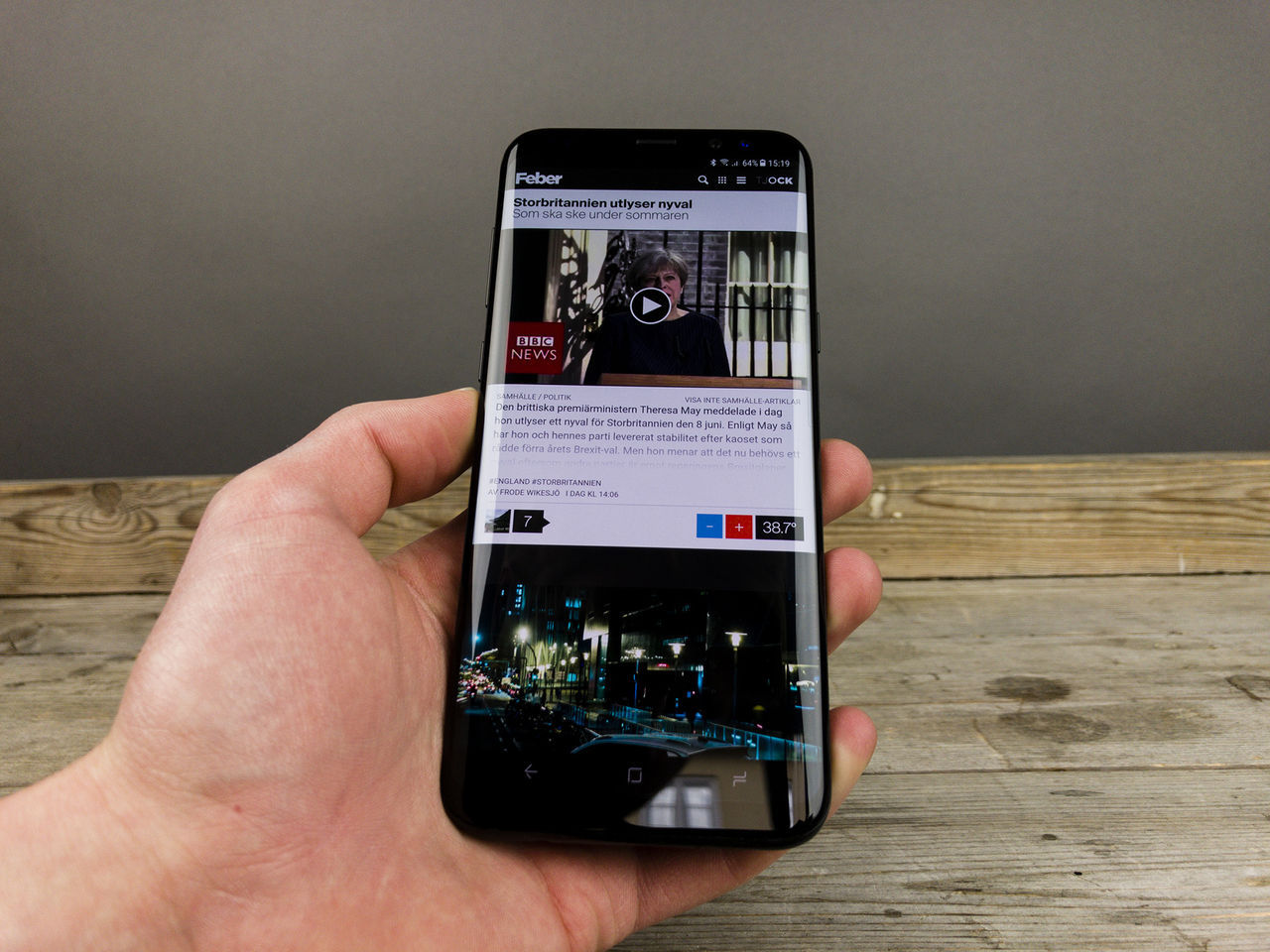Samsung rullar ut uppdatering till Galaxy S8