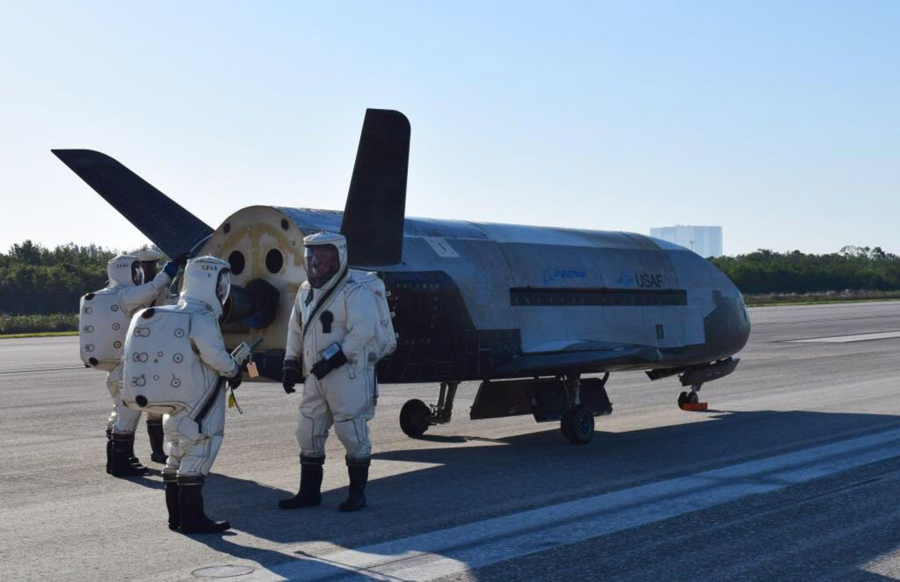 USA:s rymdplan X-37B återigen på jorden