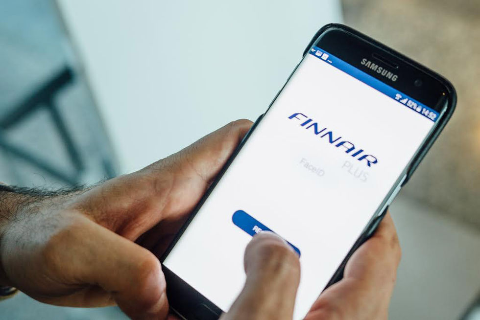 Finnair testar incheckning via ansiktsigenkänning