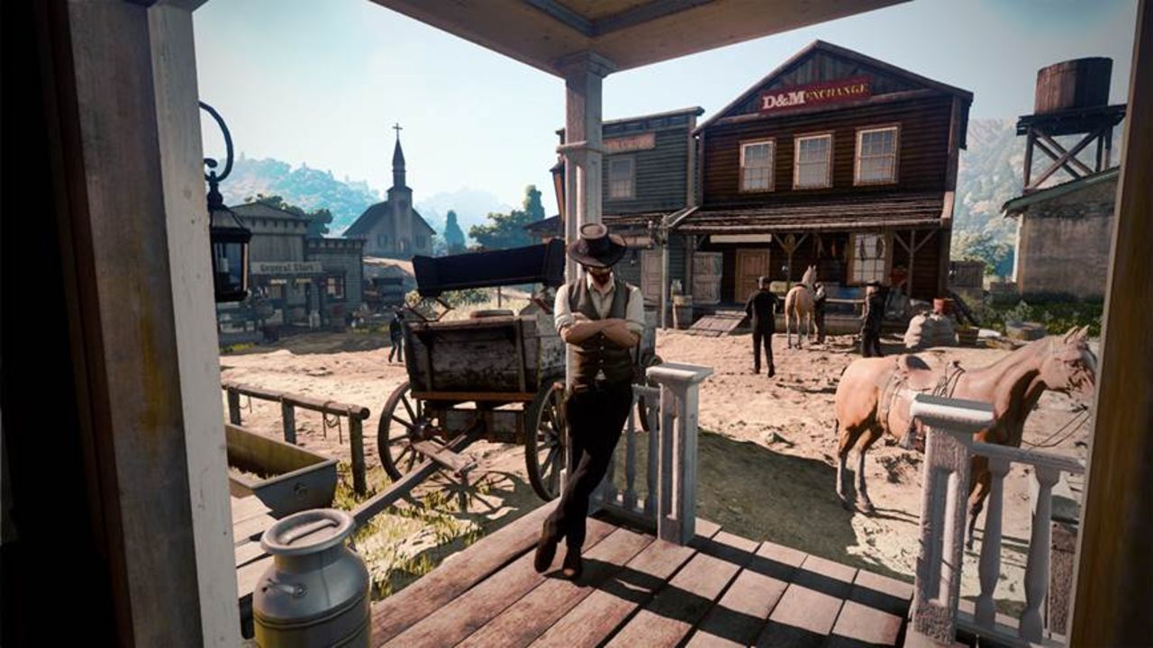 Är detta en bild på Red Dead Redemption 2?