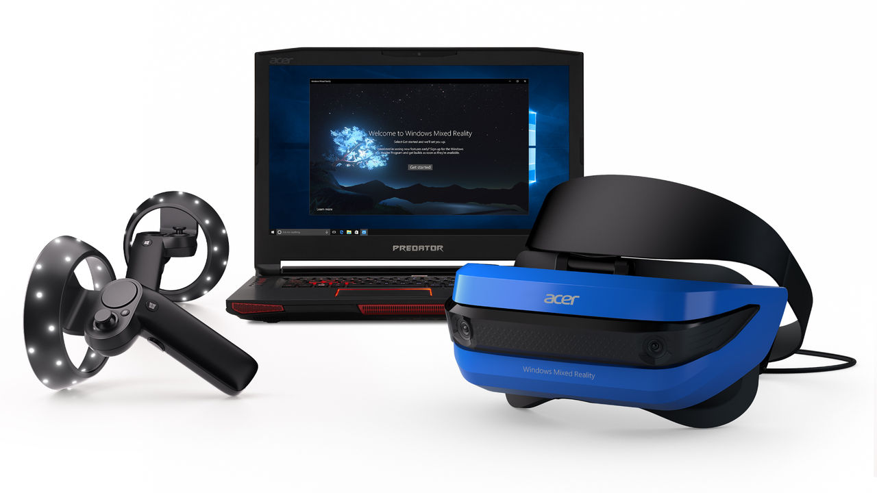Microsoft presenterar kontroller för mixed reality