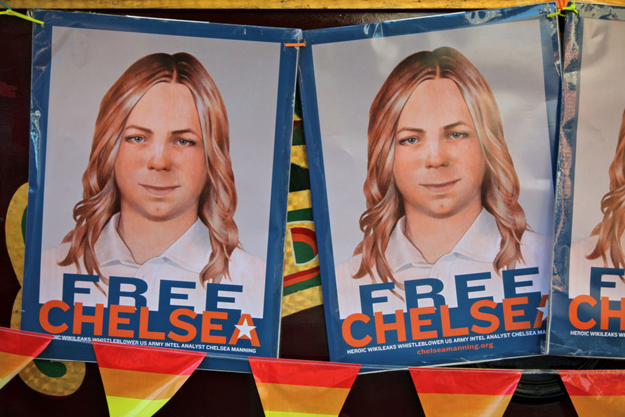 Chelsea Manning släppt från fängelse i USA