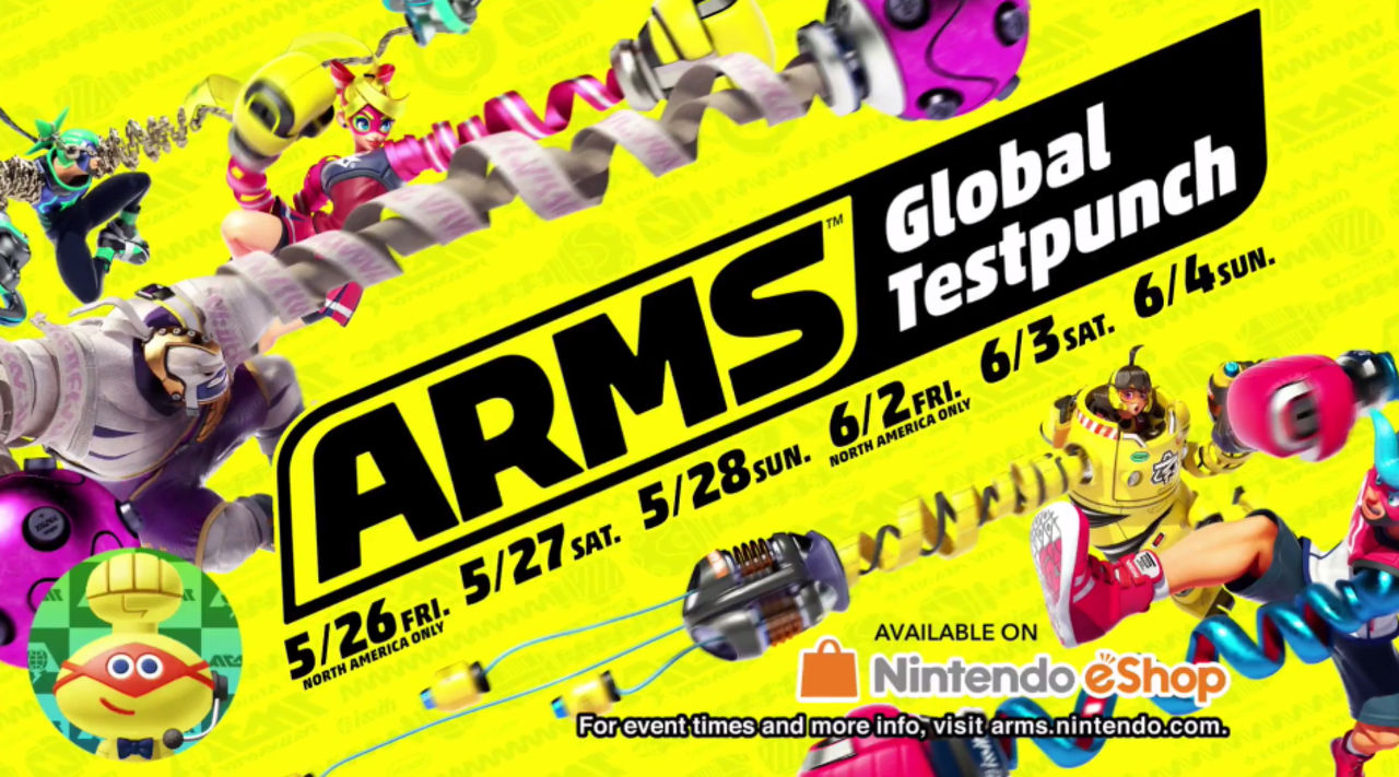 Nintendo pratar ARMS