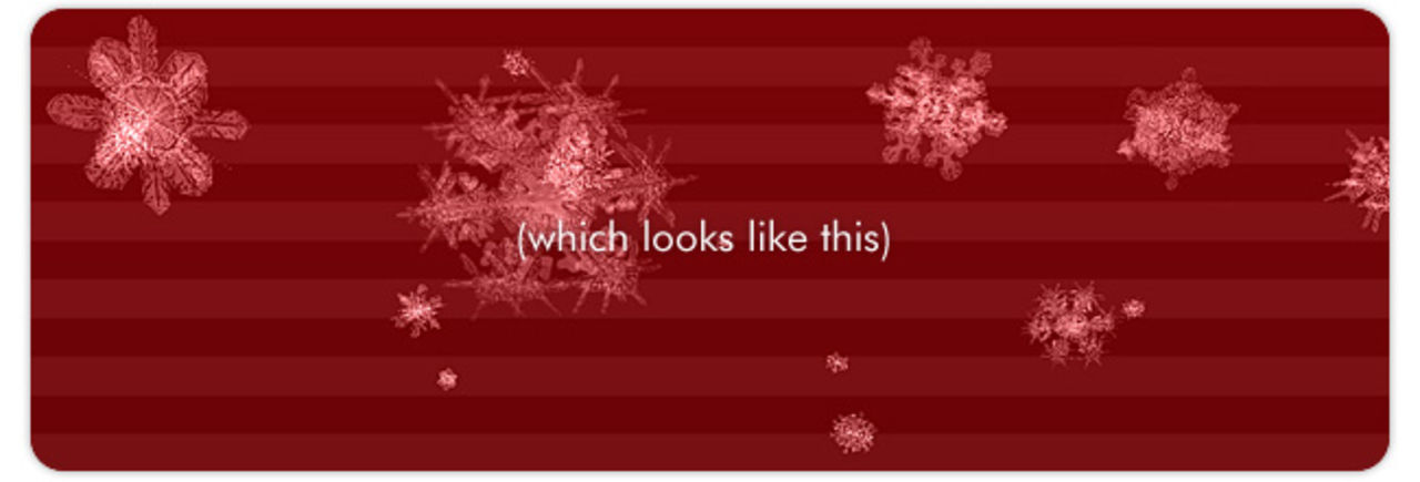 Två juliga skärmsläckare