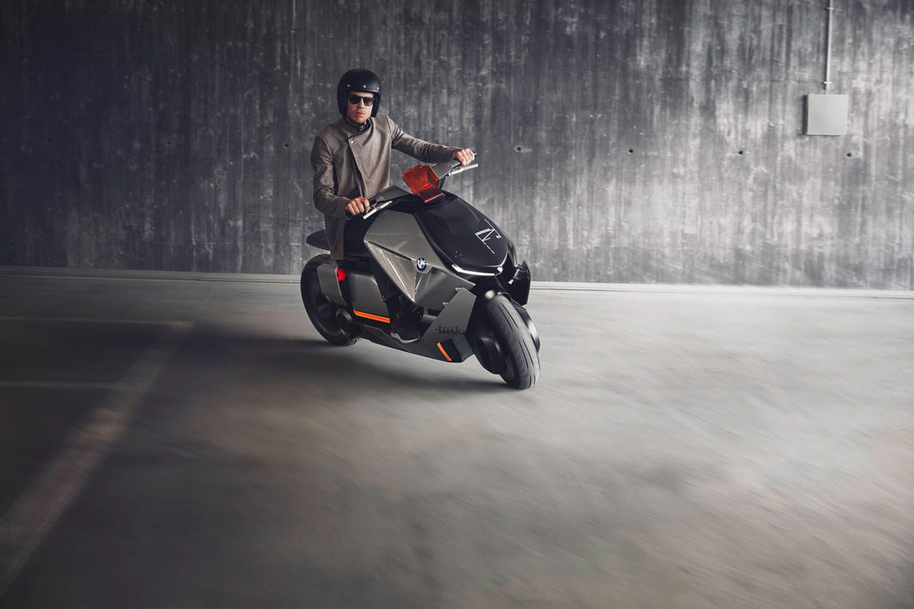 Futuristiskt scooter-koncept från BMW
