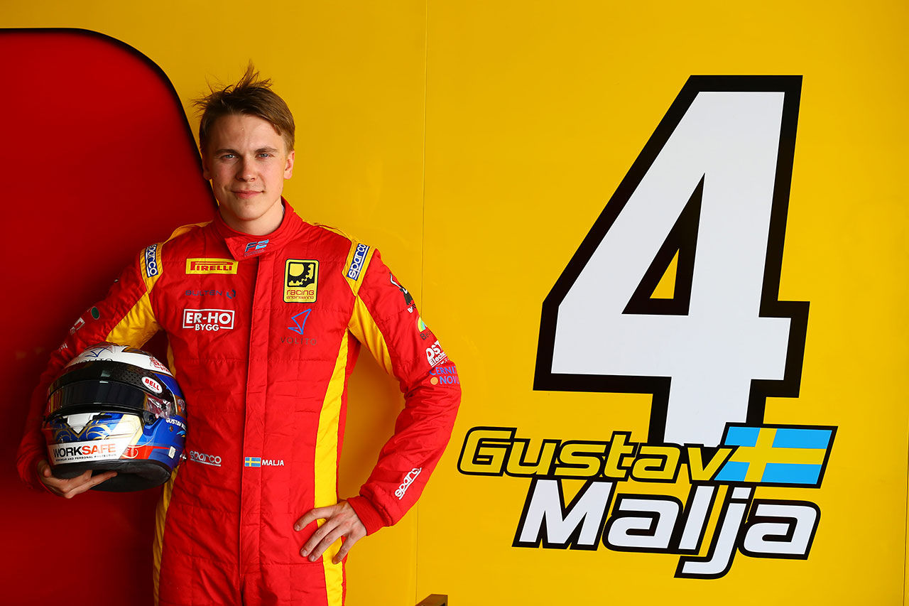 Gustav Malja är klar för sitt första Formel 1-test