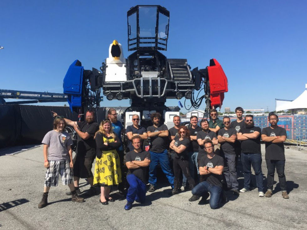 MegaBots visar upp Mk. III
