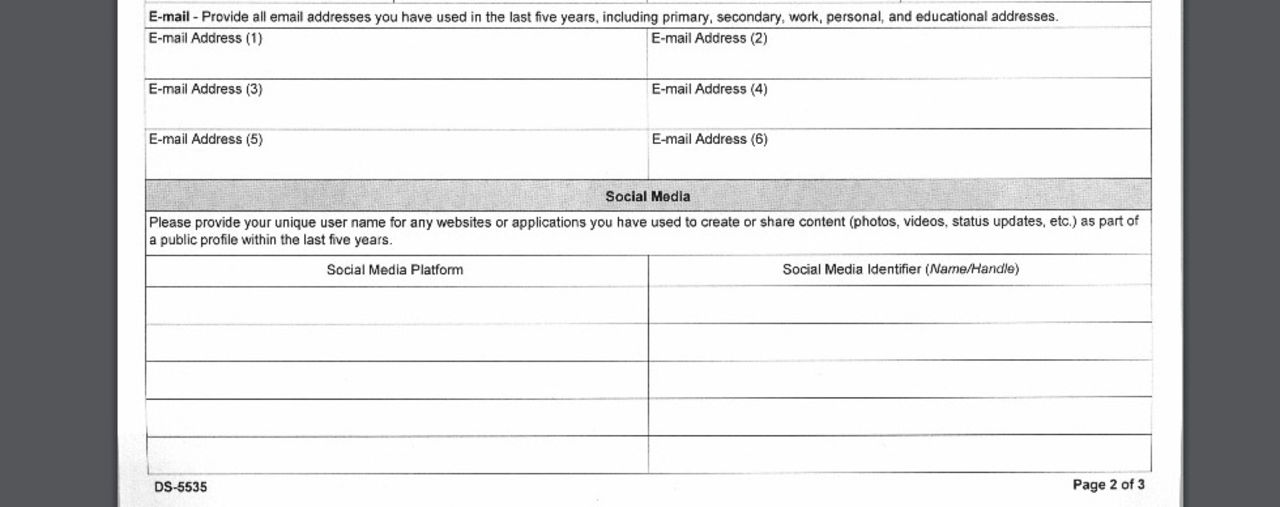 Hårdare krav på vissa som söker visum till USA